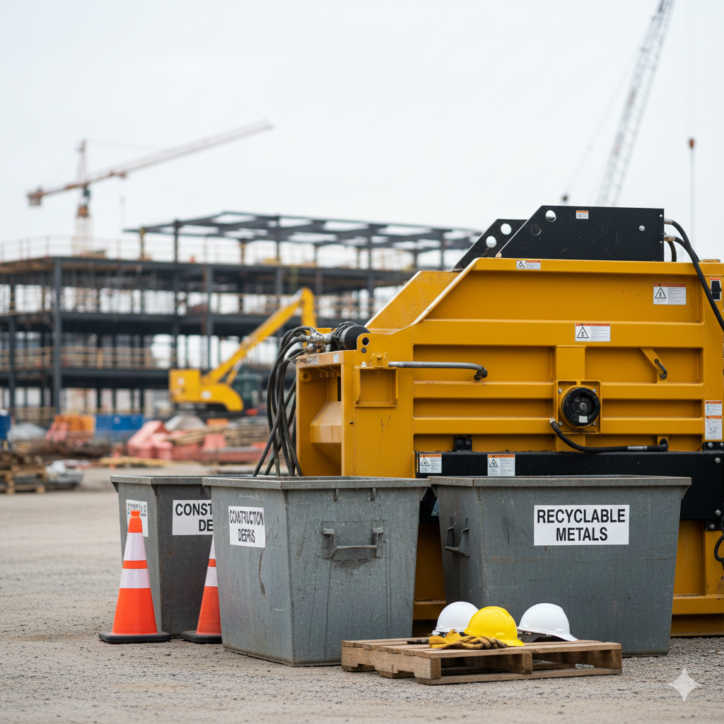 Post-construction waste disposal